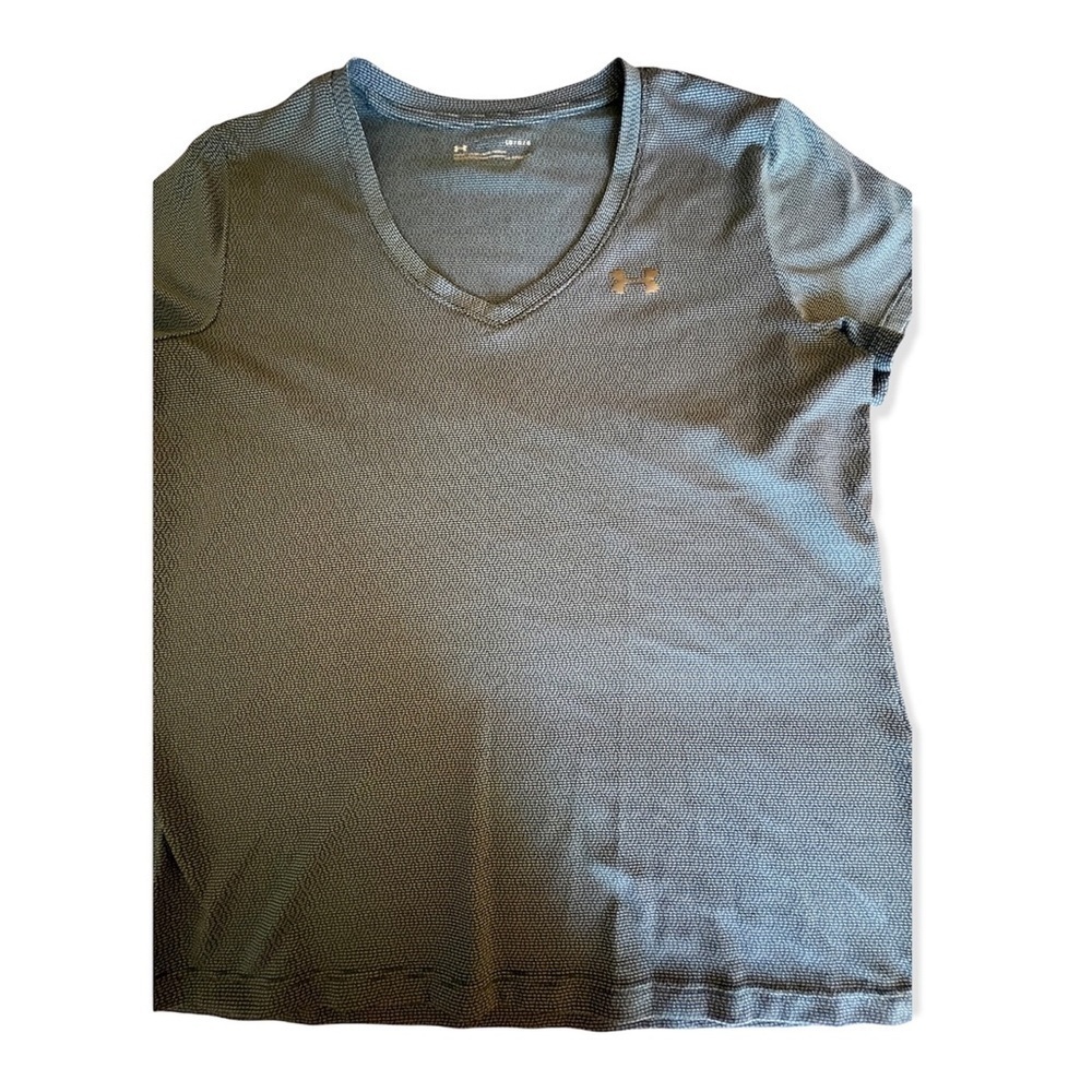 Under Armor V-neck Blue Top M